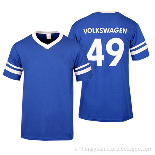 Oversized jersey tshirt custom print